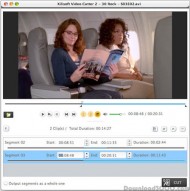 Xilisoft Video Cutter for Mac screenshot